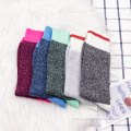 Autumn and winter warm knitted socks customization